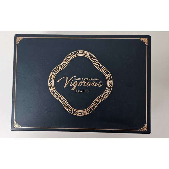 Vigorous Womens 20" Black/Burgundy Clip-In Hair Extensions Synthetic 4PCS Wavy - Picture 7 of 7